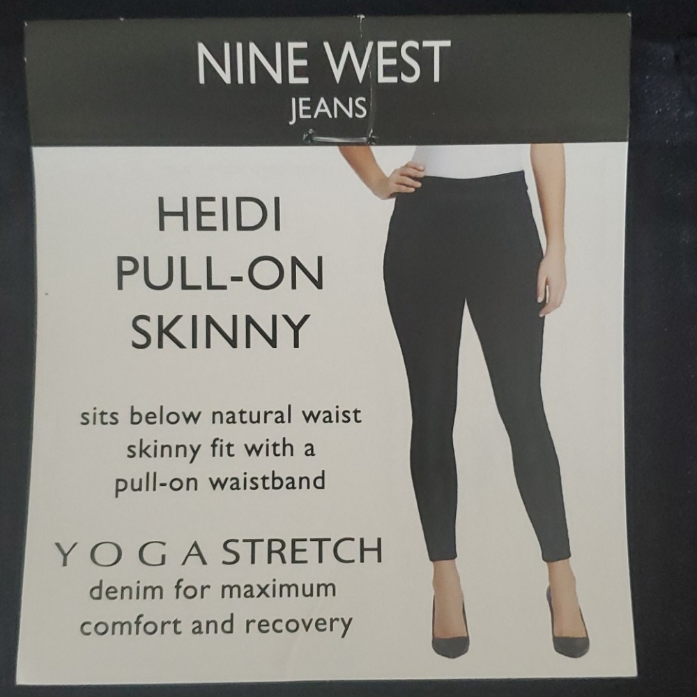 Nine West Heidi Pull On Skinny Denim